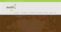 Desktop Screenshot of markmanpeat.com